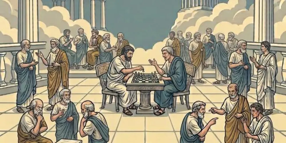 Imagem do grupo de WhatsApp Olimpo chess club