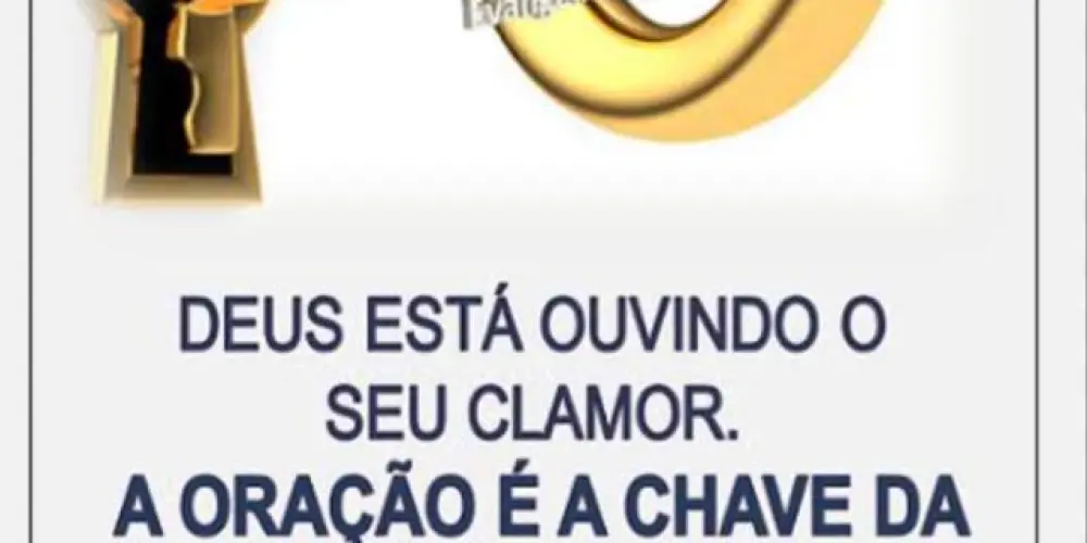 Imagem do grupo de WhatsApp ORAÇÃO É A CHAVE DA SUA VITÓRIA.