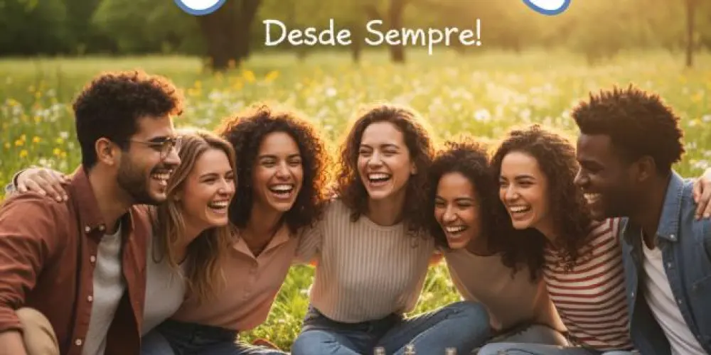Imagem do grupo de WhatsApp Os amigos