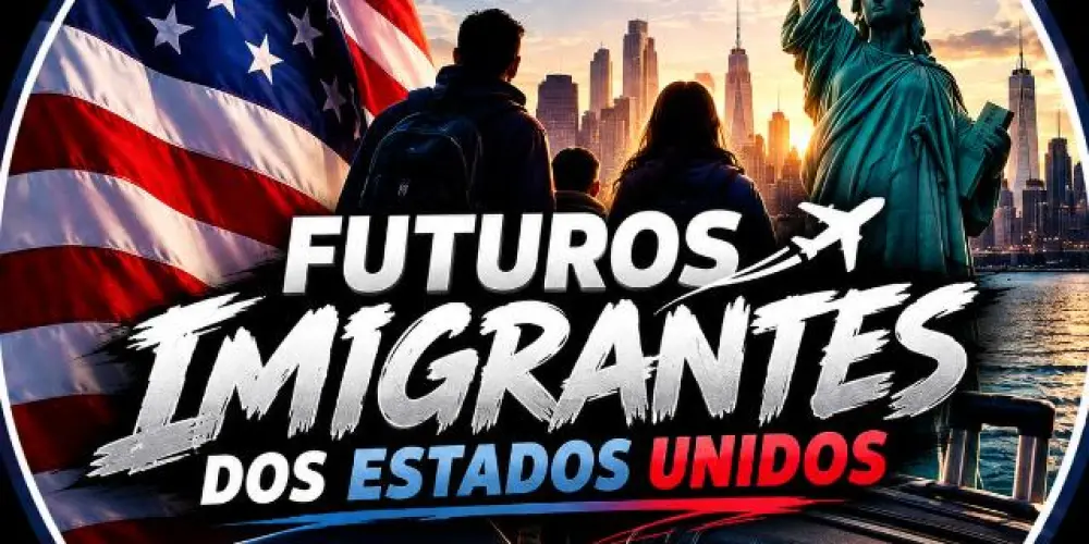 Imagem do grupo de WhatsApp Os futuros imigrantes do Estados Unidos
