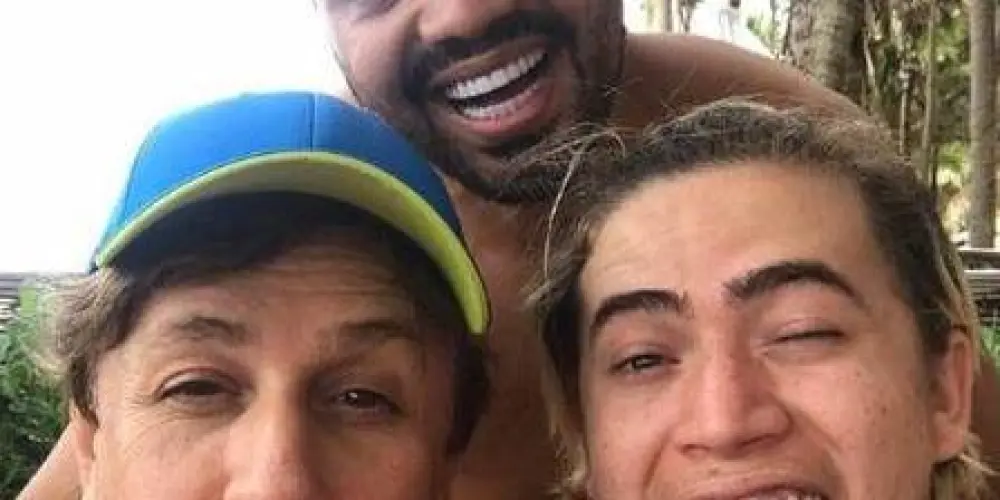 Imagem do grupo de WhatsApp Os parças