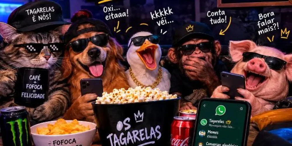 Imagem do grupo de WhatsApp 👑🗣️ Os Tagarelas 😂💬