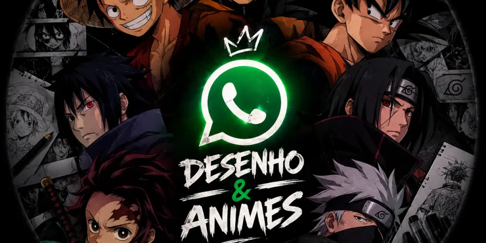 Imagem do grupo de WhatsApp Otaku BR