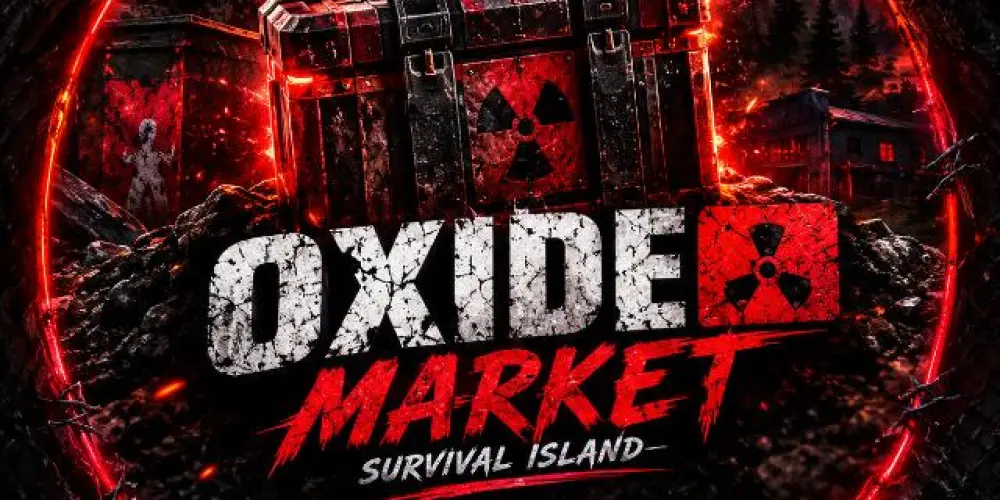 Imagem do grupo de WhatsApp ☢️ OXIDE MARKET — SURVIVAL ISLAND 🔥