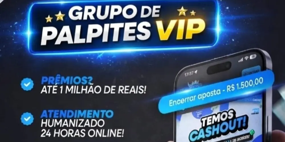 Imagem do grupo de WhatsApp Palpites esportivos Vip