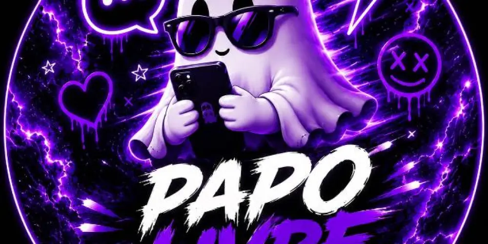 Imagem do grupo de WhatsApp 💜👻PAPO LIVRE👻💜