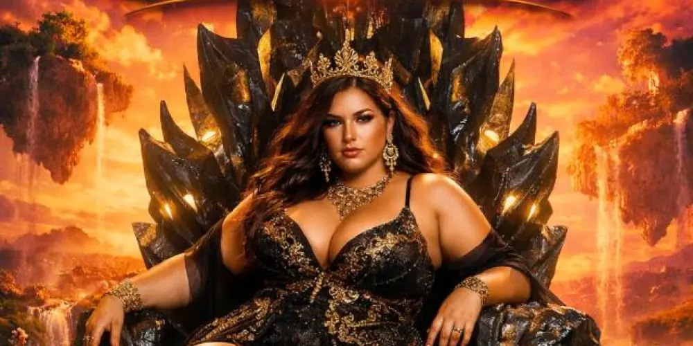 Imagem do grupo de WhatsApp Paraíso das gordinhas ❤️😍