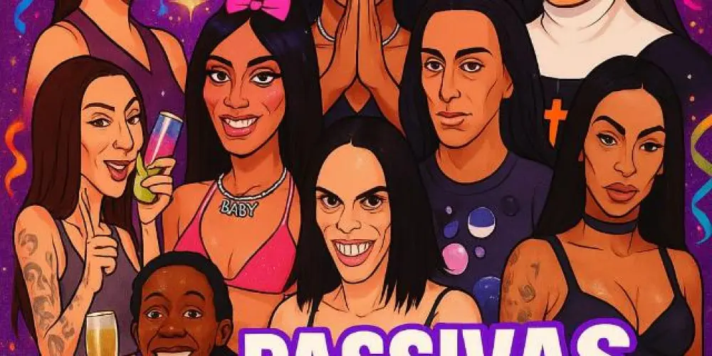 Imagem do grupo de WhatsApp passive queens