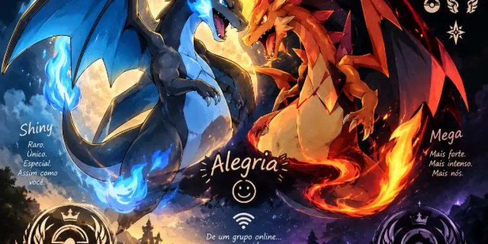 Imagem do grupo de WhatsApp Pokemon Go! Reids e Trocas!