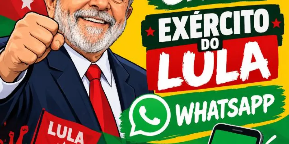 Imagem do grupo de WhatsApp Precisamos de 10 mil para o exército do lula