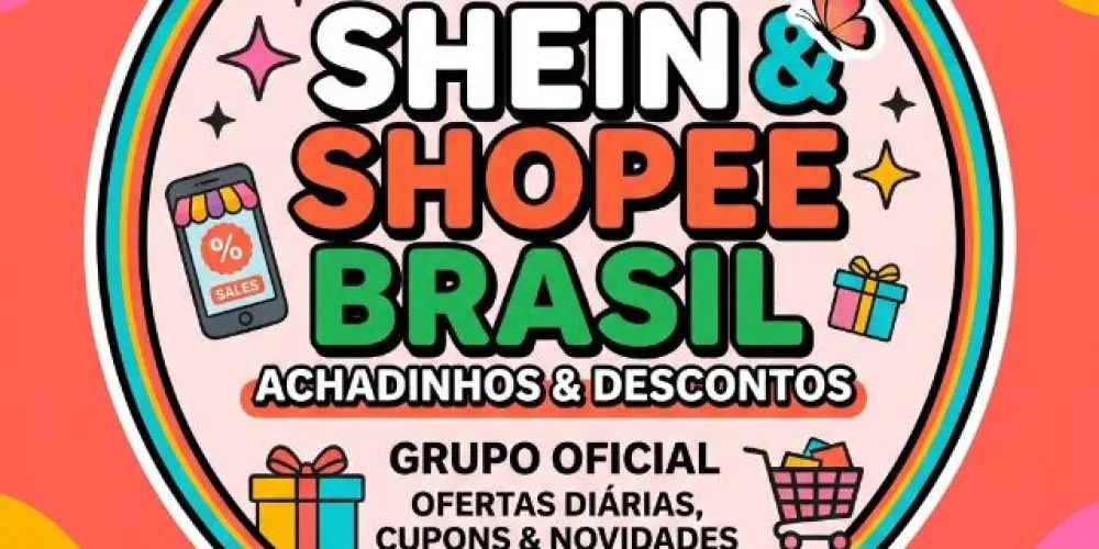 Imagem do grupo de WhatsApp Produtos Shopee/Shein 🛍️🧡🖤