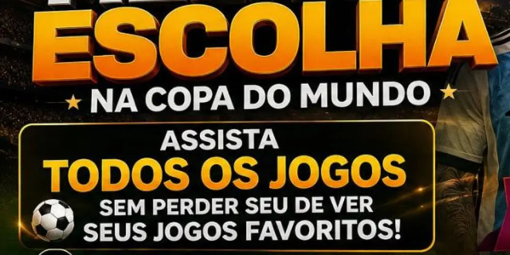 Imagem do grupo de WhatsApp Programa completa - Copa do mundo e vários canais de tv