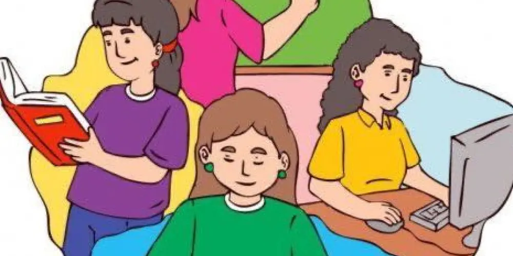 Imagem do grupo de WhatsApp Projeto de extensão e atividades acadêmicas 🧑‍🏫