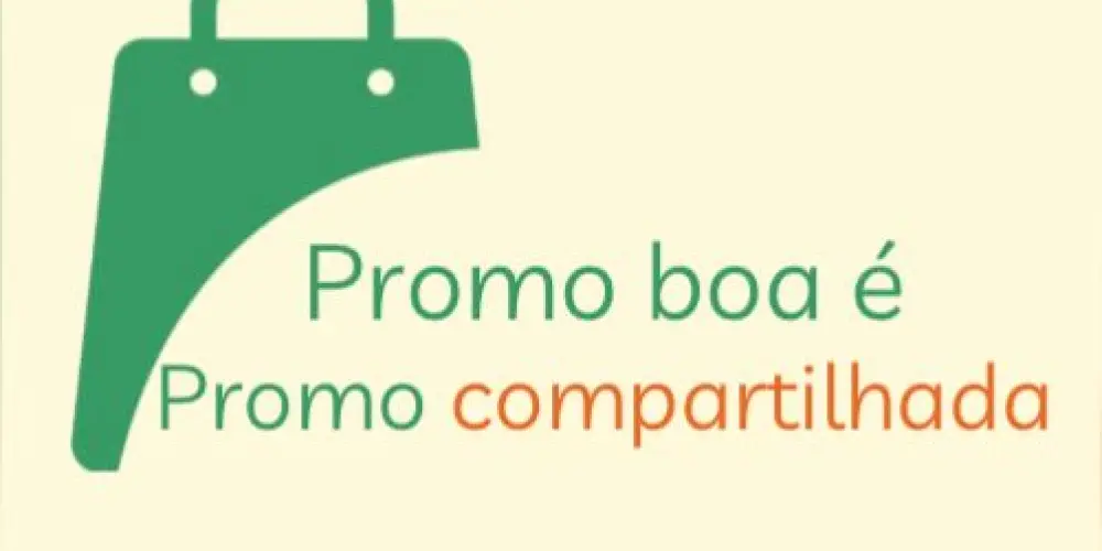 Imagem do grupo de WhatsApp Promo boa é promo compartilhada 😉