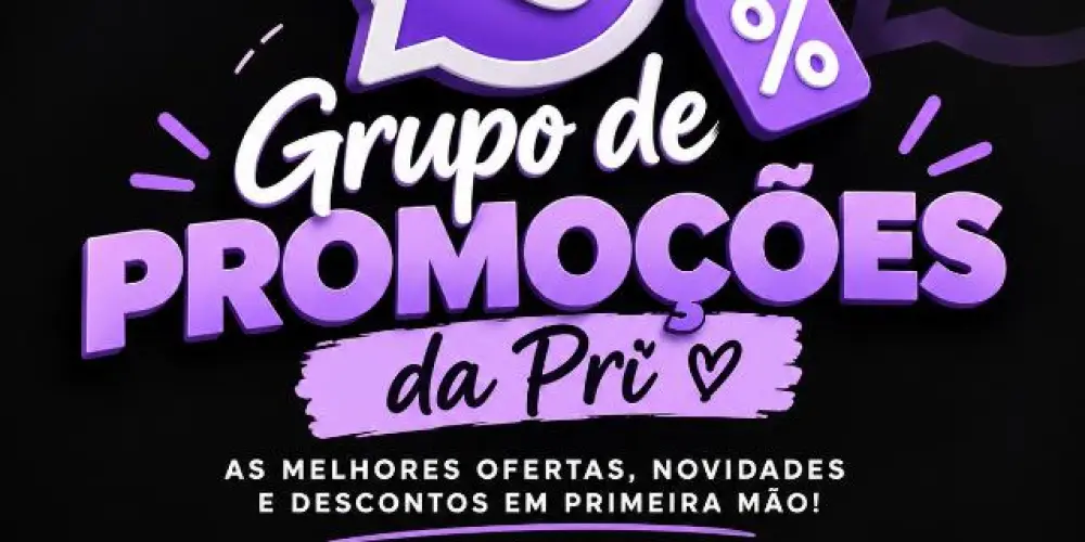 Imagem do grupo de WhatsApp Promoção da Pri.