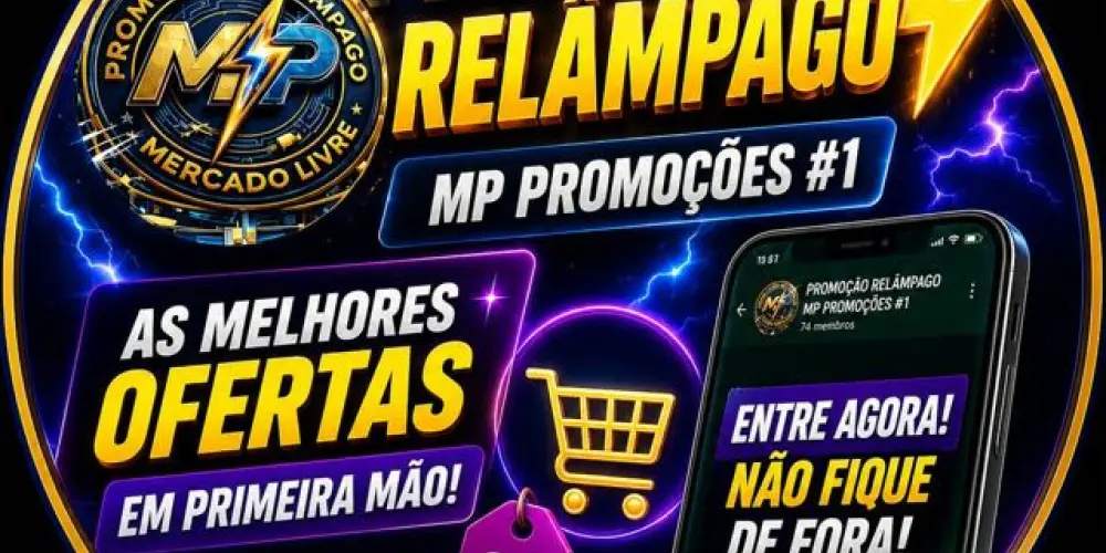 Imagem do grupo de WhatsApp PROMOÇÃO RELÂMPAGO - MP PROMOÇÕES #4