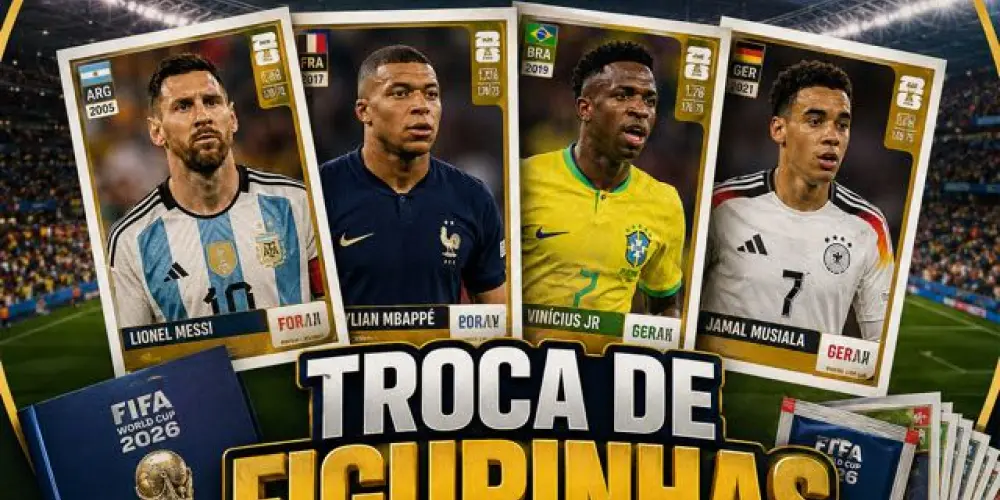 Imagem do grupo de WhatsApp PROMOÇÕES E TROCA DE FIGURINHAS #1