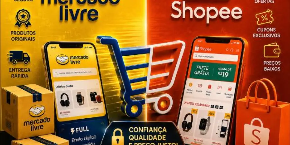 Imagem do grupo de WhatsApp Promoções Mercado Livre e Shopee