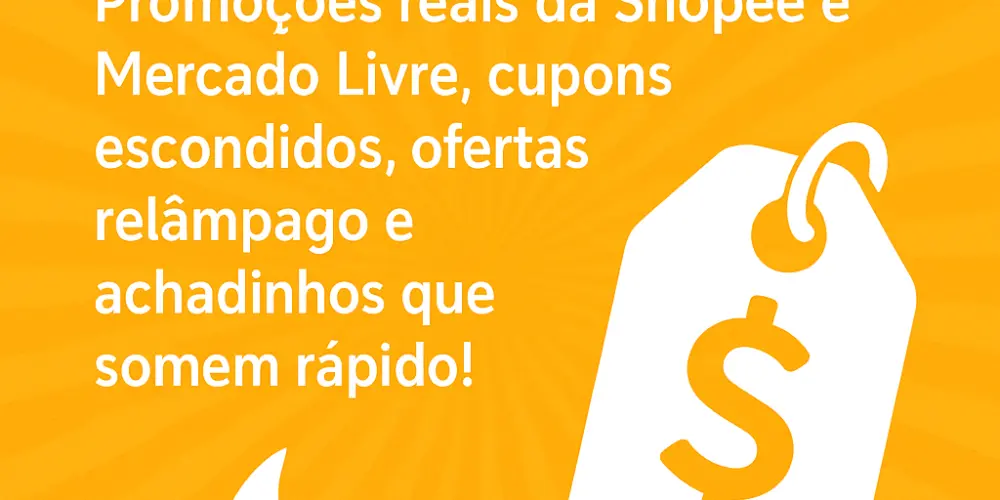Imagem do grupo de WhatsApp Promoções que voce não pode perder