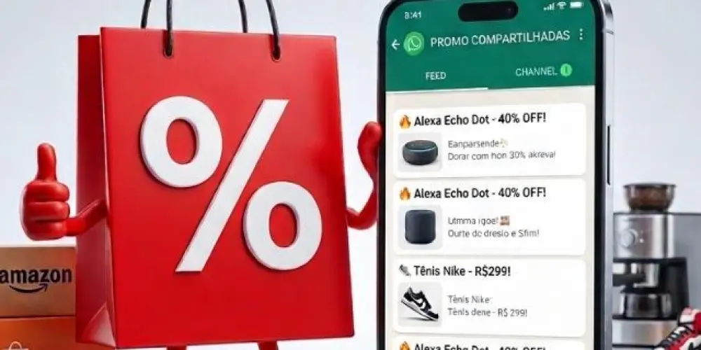 Imagem do grupo de WhatsApp 🛒🔥 PROMOS COMPARTILHADAS 🛒🔥  Promoções, Cupons e Achadinhos 😱😱