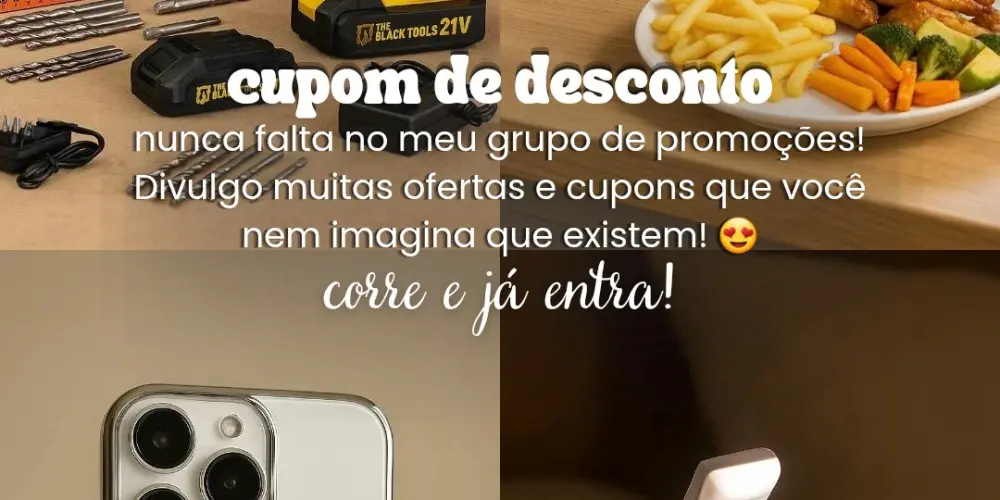 Imagem do grupo de WhatsApp PROMOS DA JU