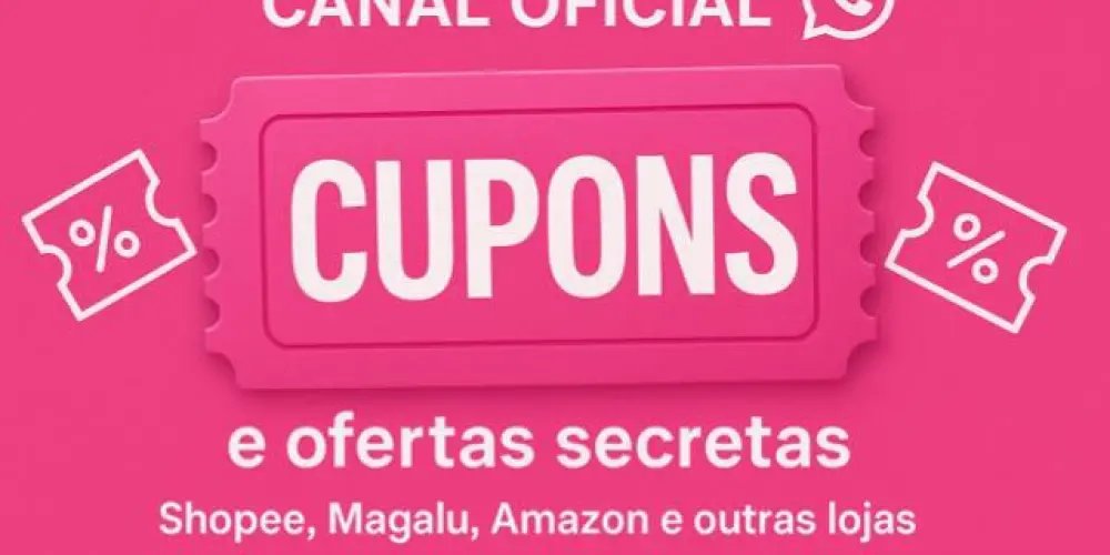 Imagem do grupo de WhatsApp PROMOS E CUPONS OCULTOS