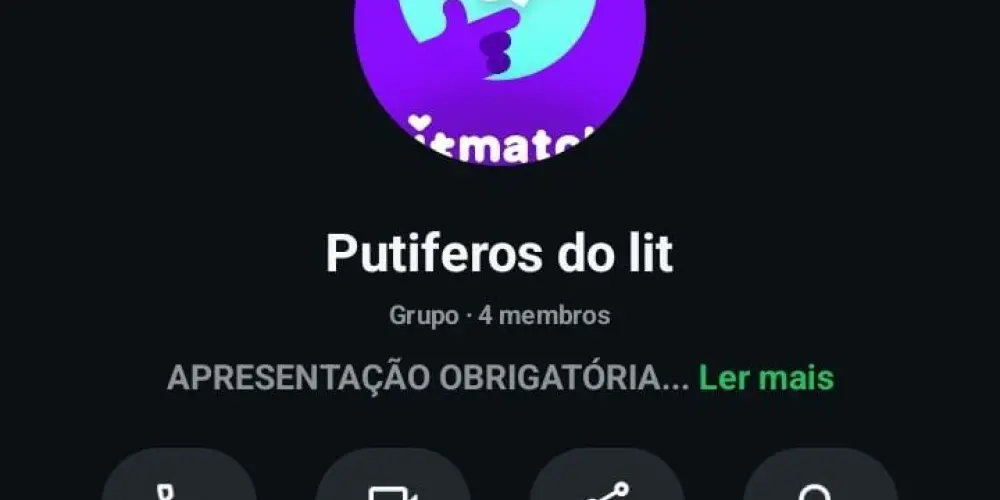 Imagem do grupo de WhatsApp Putiferos do litmatch