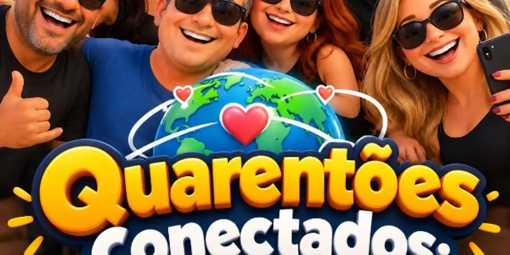 Imagem do grupo de WhatsApp Quarentões  Conectados: Amor e Amizade sem Fronteiras",