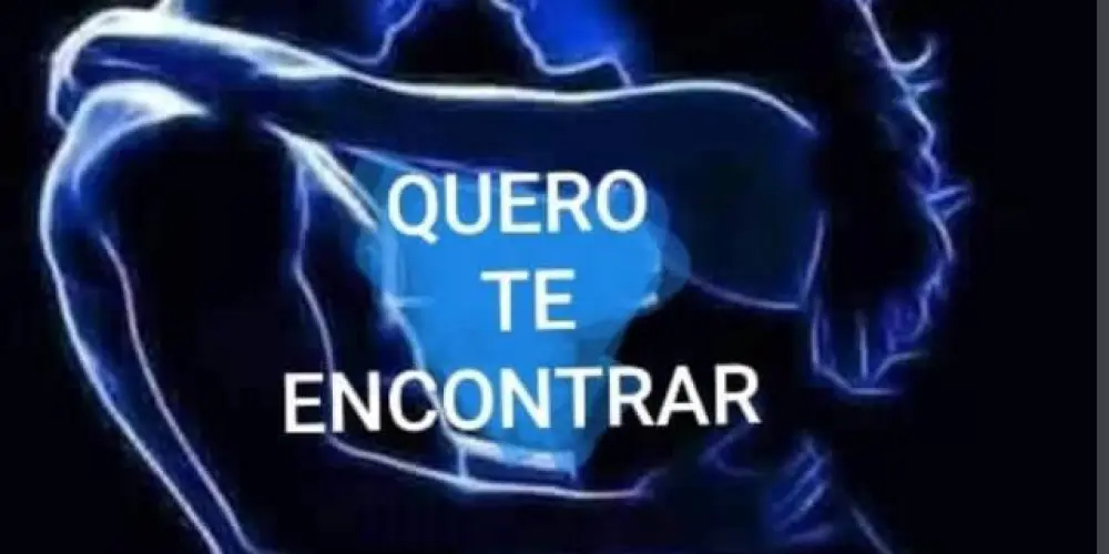 Imagem do grupo de WhatsApp Quero te encontrar