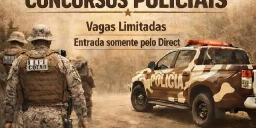 Imagem do grupo de WhatsApp Questões Carreiras Policiais
