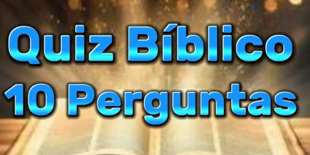 Imagem do grupo de WhatsApp Quiz Bíblico 10 Perguntas
