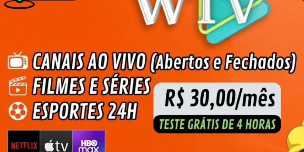 Imagem do grupo de WhatsApp R$30 WTV - Tudo em Canais, Filmes e Séries! R$30