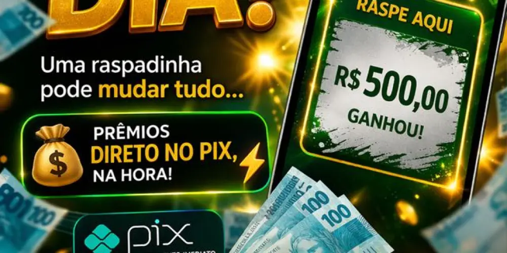 Imagem do grupo de WhatsApp Raspadinha do Milhão