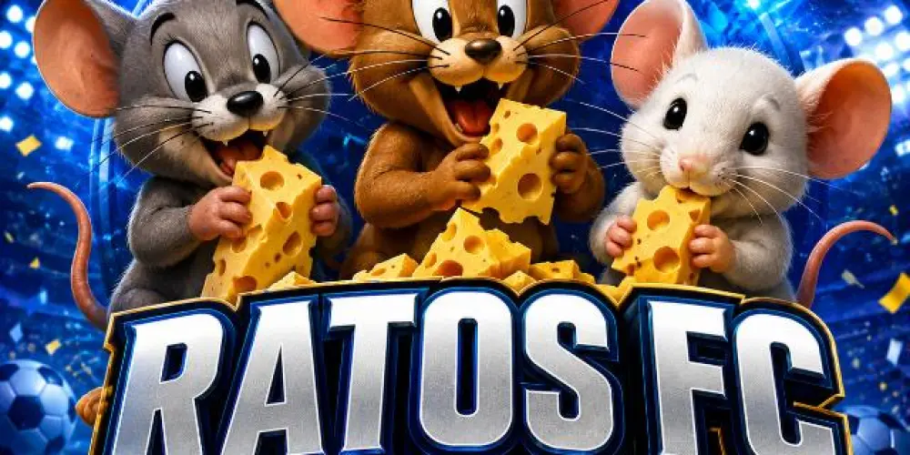Imagem do grupo de WhatsApp RATINHOS FC