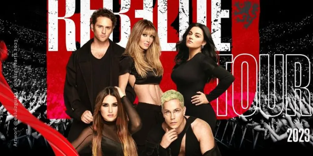 Imagem do grupo de WhatsApp rbd experiência cover