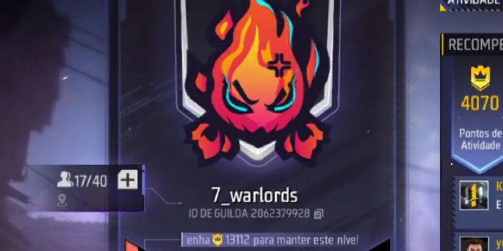 Imagem do grupo de WhatsApp REC 7W GAMING