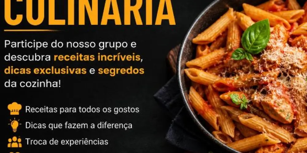 Imagem do grupo de WhatsApp Receita Culinária 💘