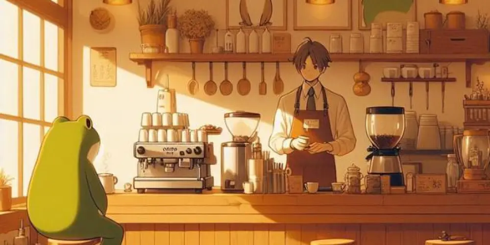 Imagem do grupo de WhatsApp Recepção ☕