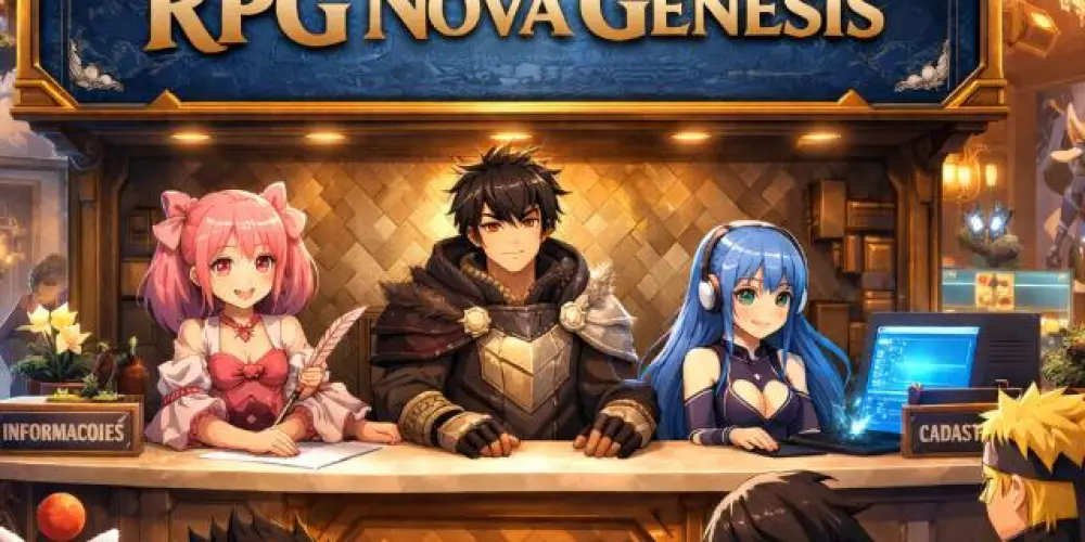 Imagem do grupo de WhatsApp ❲🧩 'Recepção RPG Nova Gênesis' 📥❳