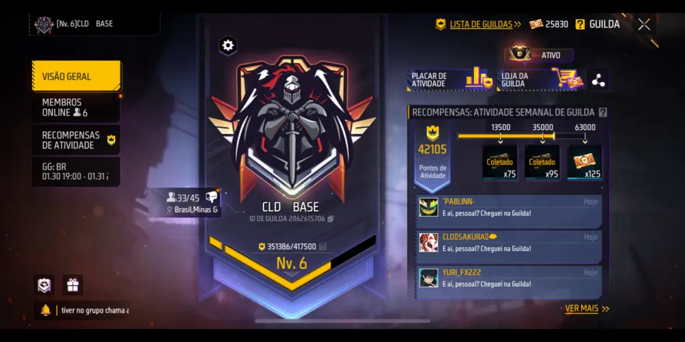 Imagem do grupo de WhatsApp Recrutamento CLD Base