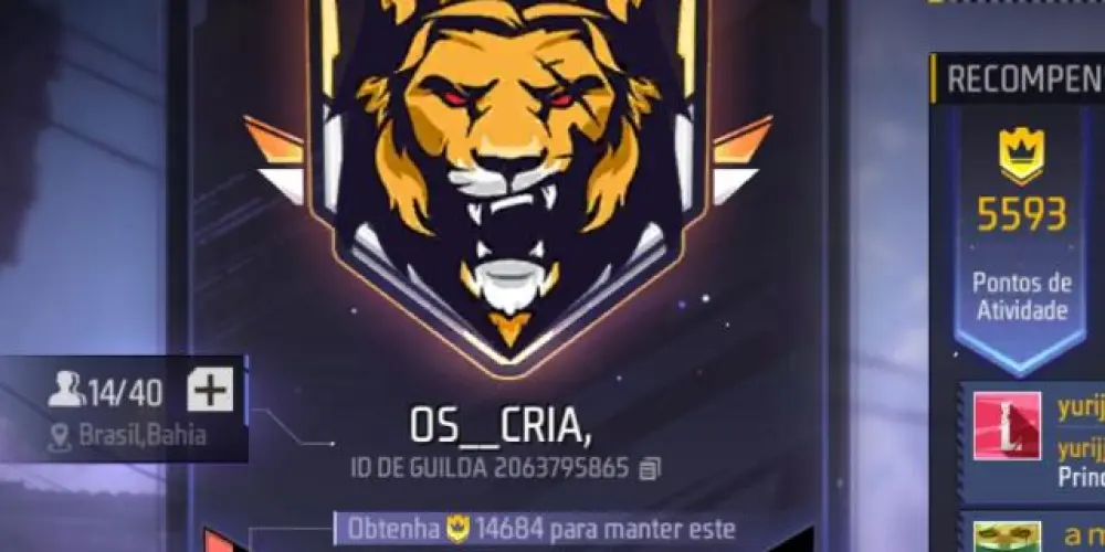 Imagem do grupo de WhatsApp Recrutamento da Guilda os criar 🔥🔥🔥