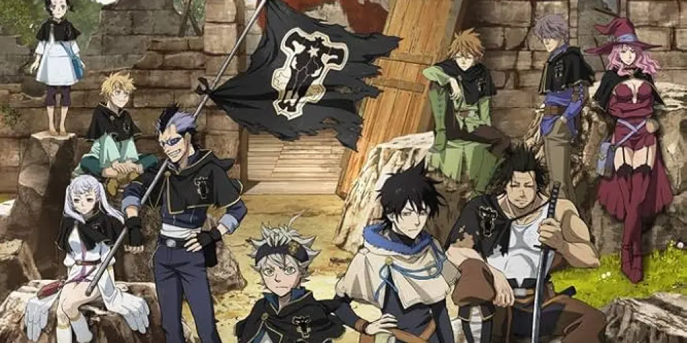 Imagem do grupo de WhatsApp Recrutamento de Black Clover