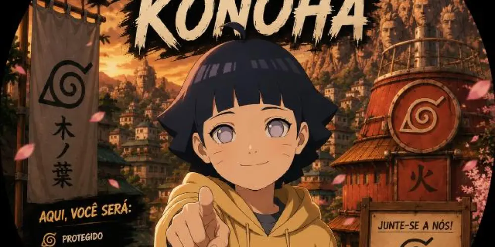 Imagem do grupo de WhatsApp Recrutamento de KonohaGakure