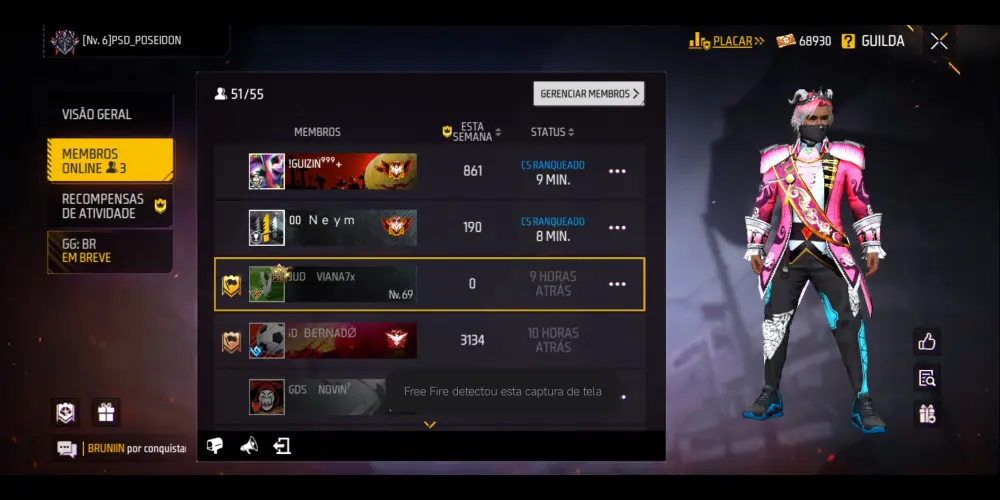 Imagem do grupo de WhatsApp 🔱 RECRUTAMENTO GUILDA VERIFICADO