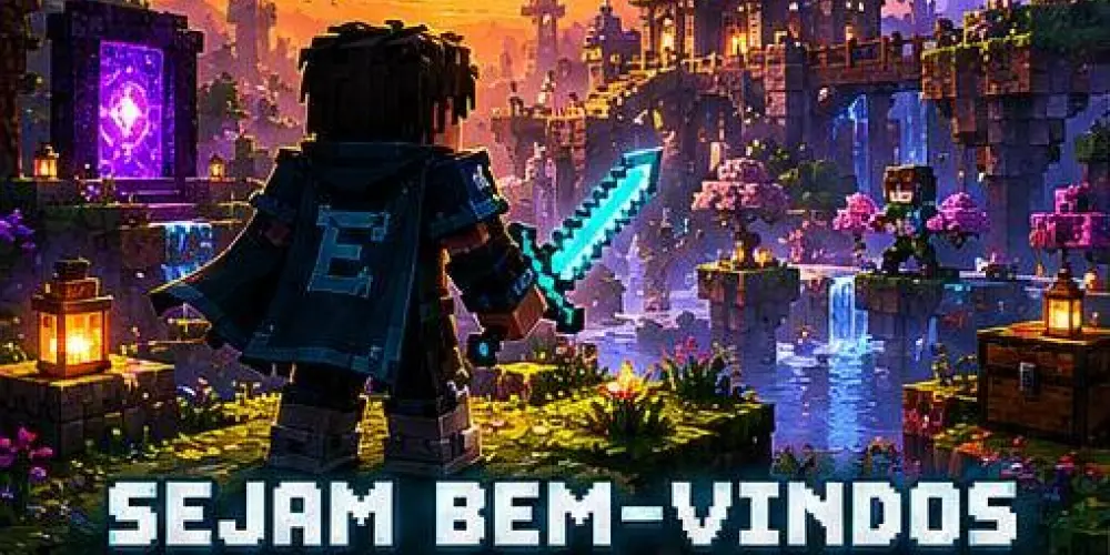 Imagem do grupo de WhatsApp RECRUTAMENTO - MINECRAFT