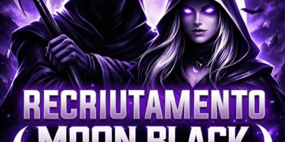 Imagem do grupo de WhatsApp RECRUTAMENTO MOON BLACK🖤💜