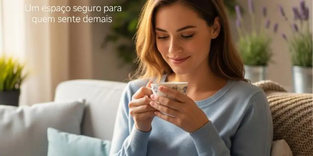 Imagem do grupo de WhatsApp Refúgio da Calma