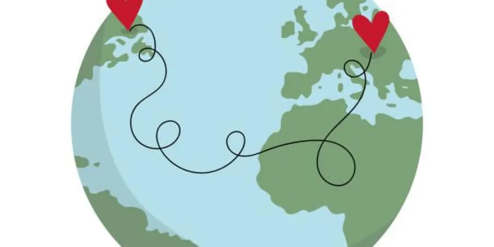 Imagem do grupo de WhatsApp Relacionamentos a distância ❤️