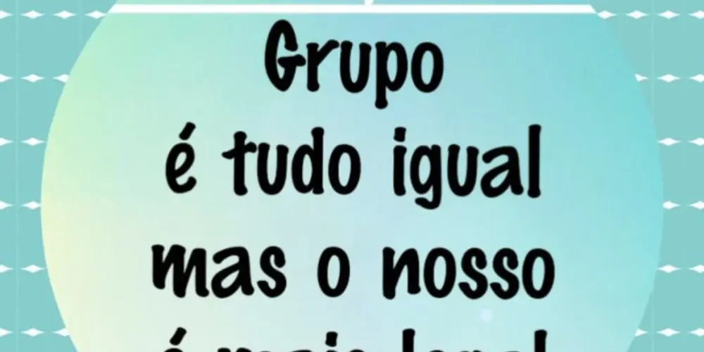 Imagem do grupo de WhatsApp Resenha 4.0