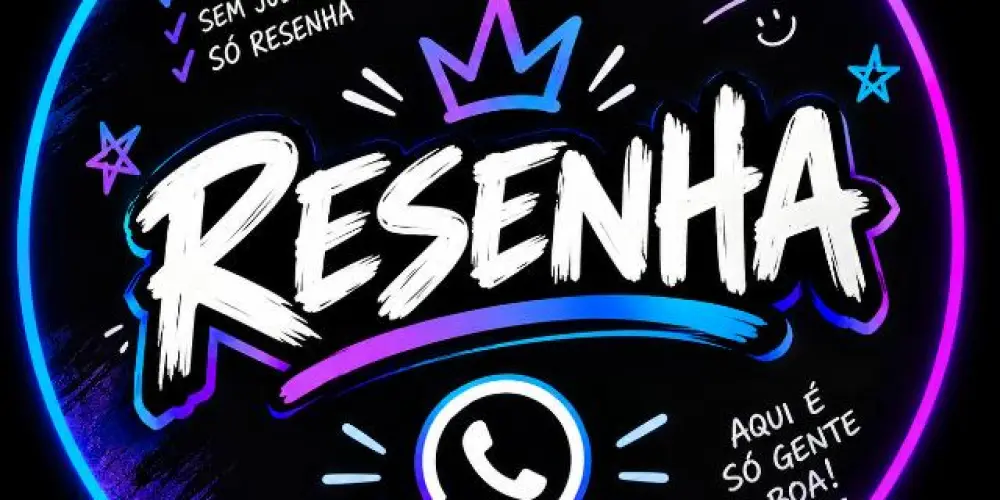 Imagem do grupo de WhatsApp Resenha